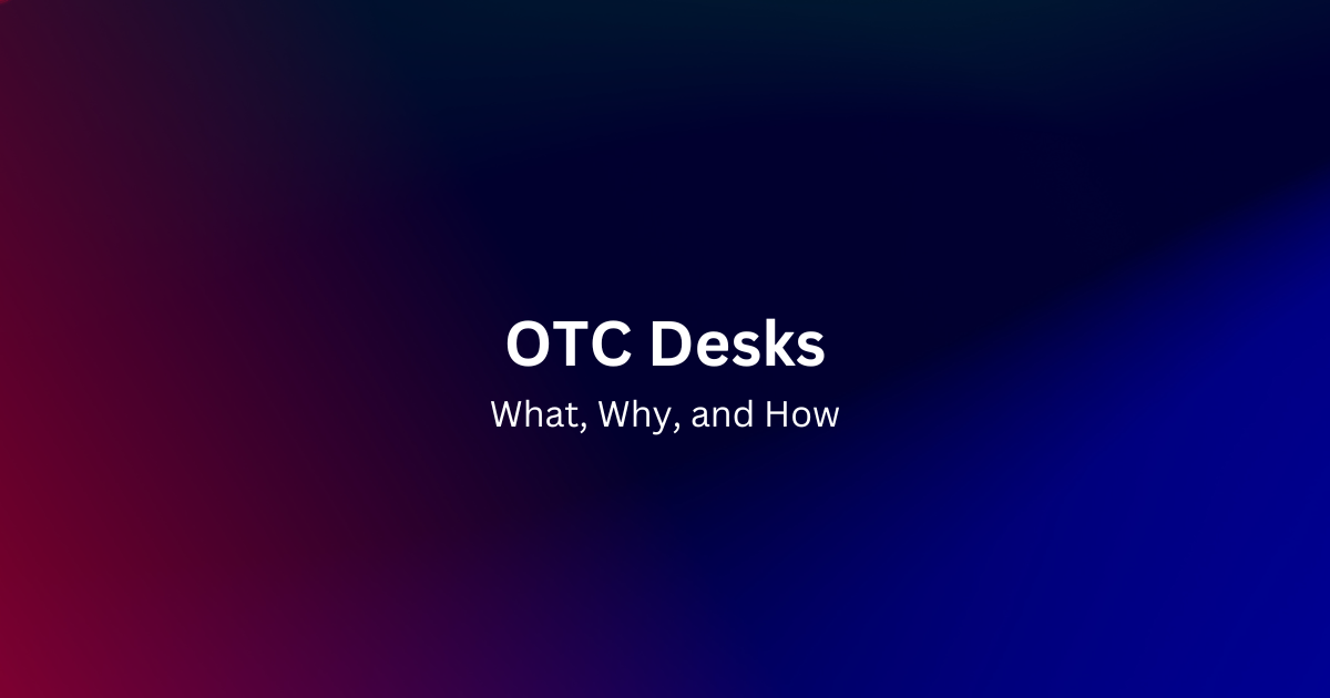 The Power of Crypto OTC Desks in Cryptocurrency Trading